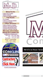 Mobile Screenshot of mdcontracting.com